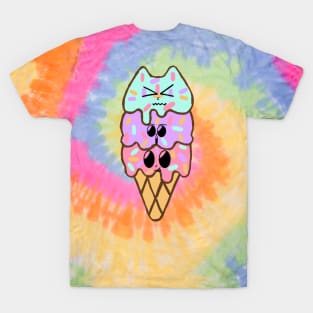 kawaii 3scoops ice cream | original by. MMJ49 T-Shirt